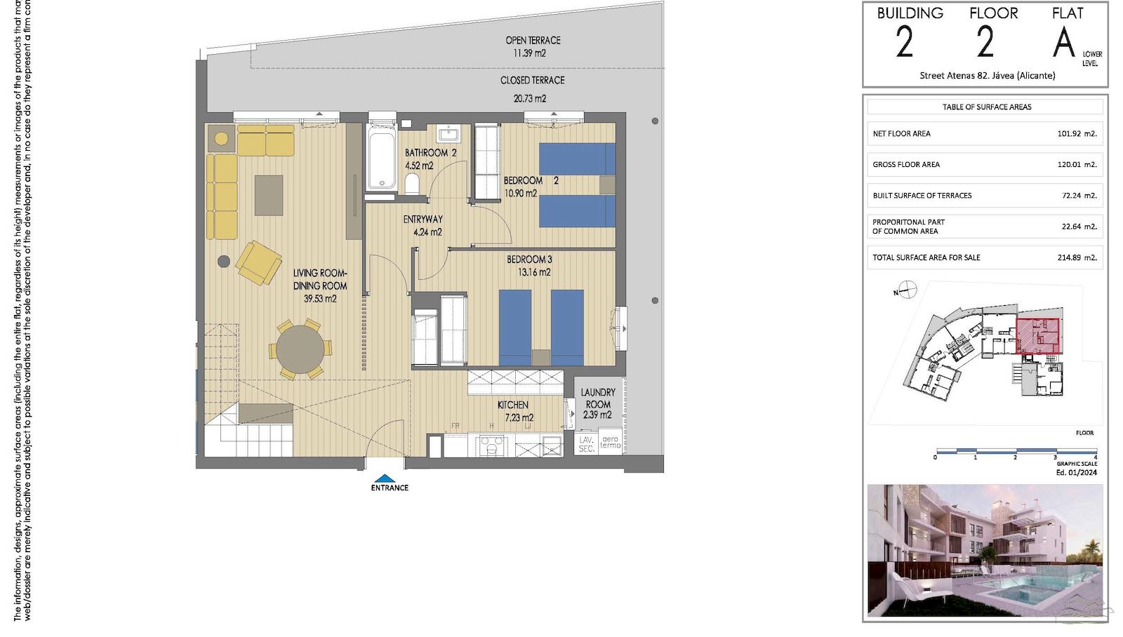 Wohnung zu verkaufen in Cala Blanca - Javea