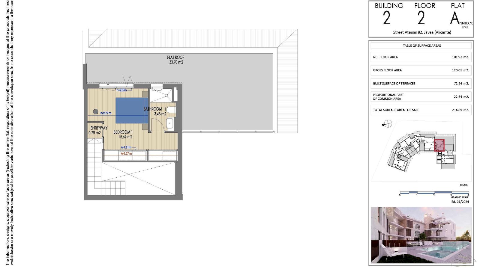 Wohnung zu verkaufen in Cala Blanca - Javea