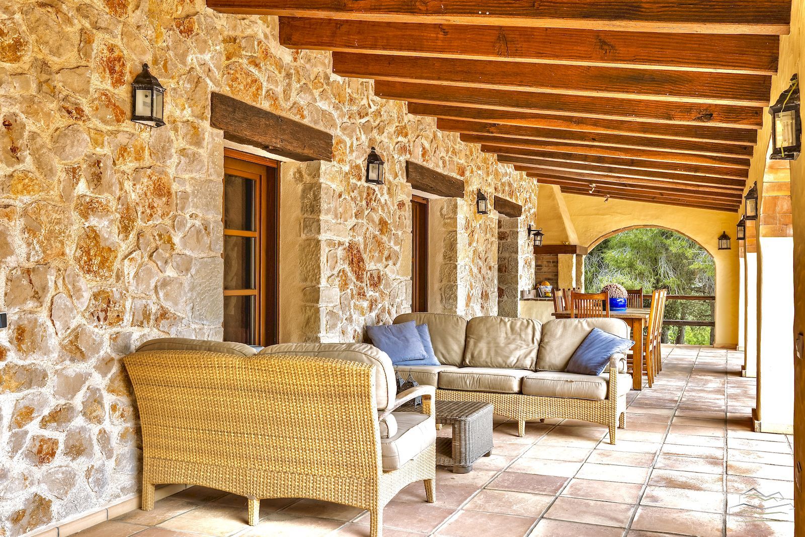 Finca de campo con vistas panorámicas en venta en Jávea.