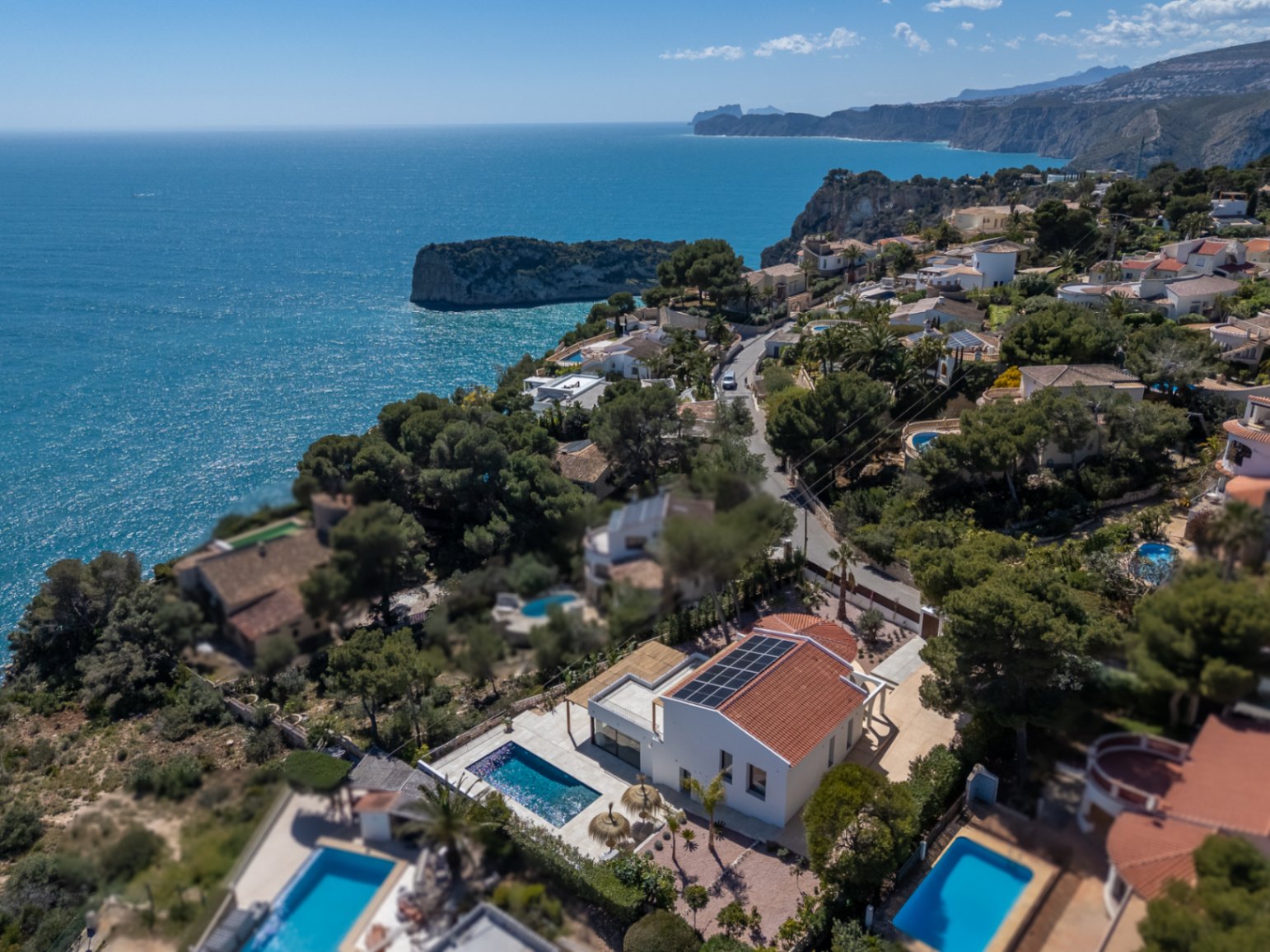 Moderne Villa zu verkaufen mit Meerblick in Balkon al Mar, Javea/Xabia