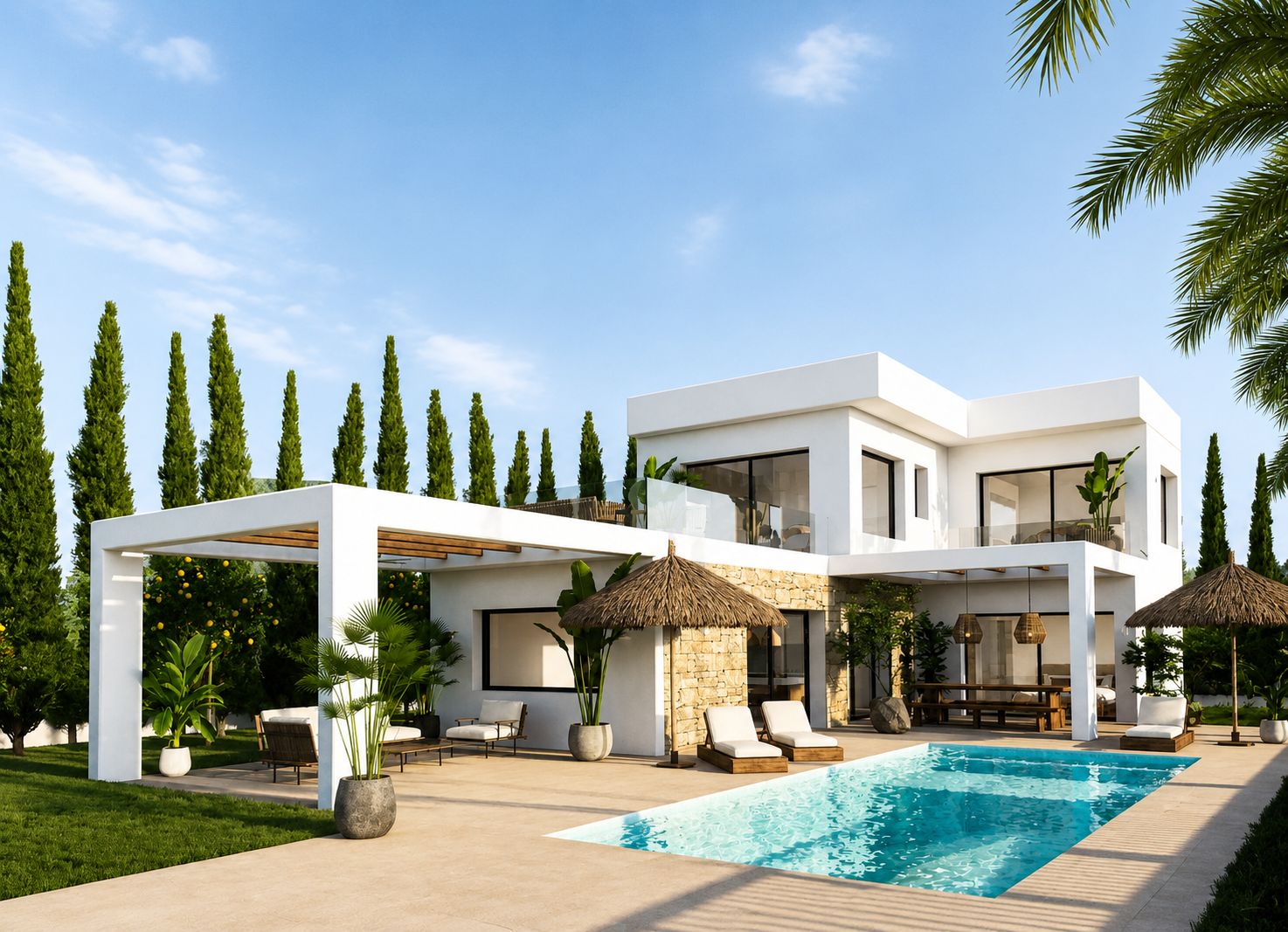Neubau-Chalet zu verkaufen in Pinosol Javea - Costa Blanca Nord