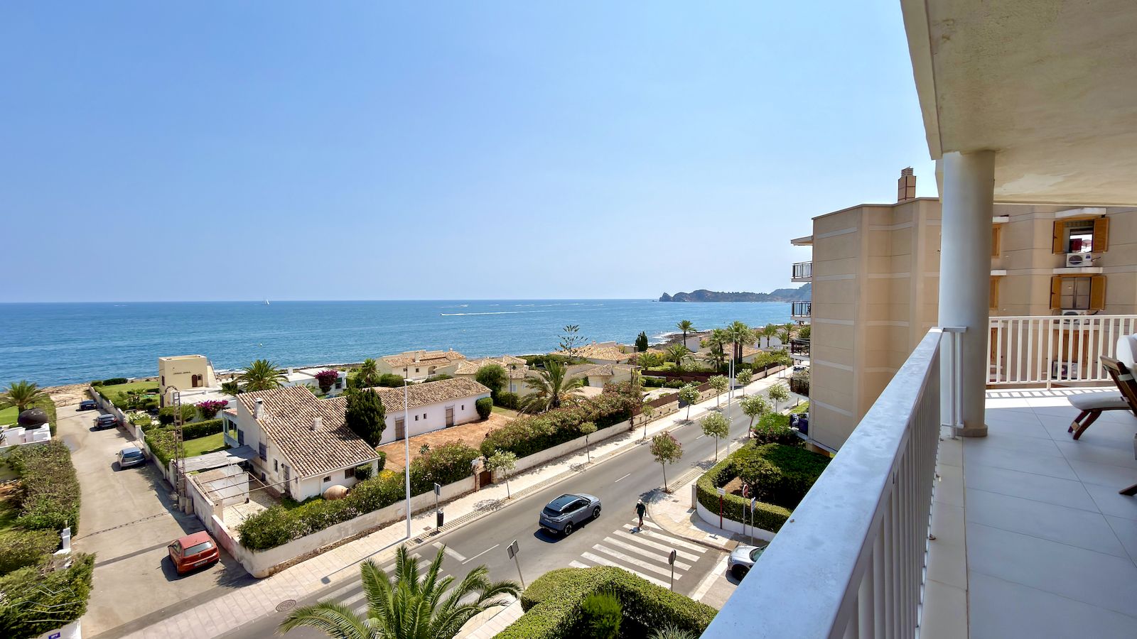 Luxuriöse Wohnung mit Meerblick, Wintervermietung in Jávea