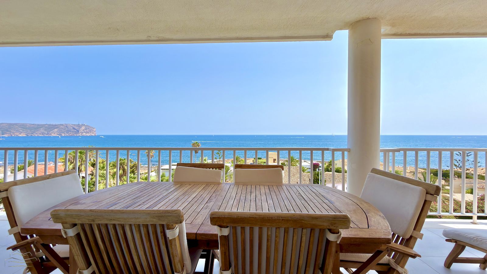 Luxuriöse Wohnung mit Meerblick, Wintervermietung in Jávea