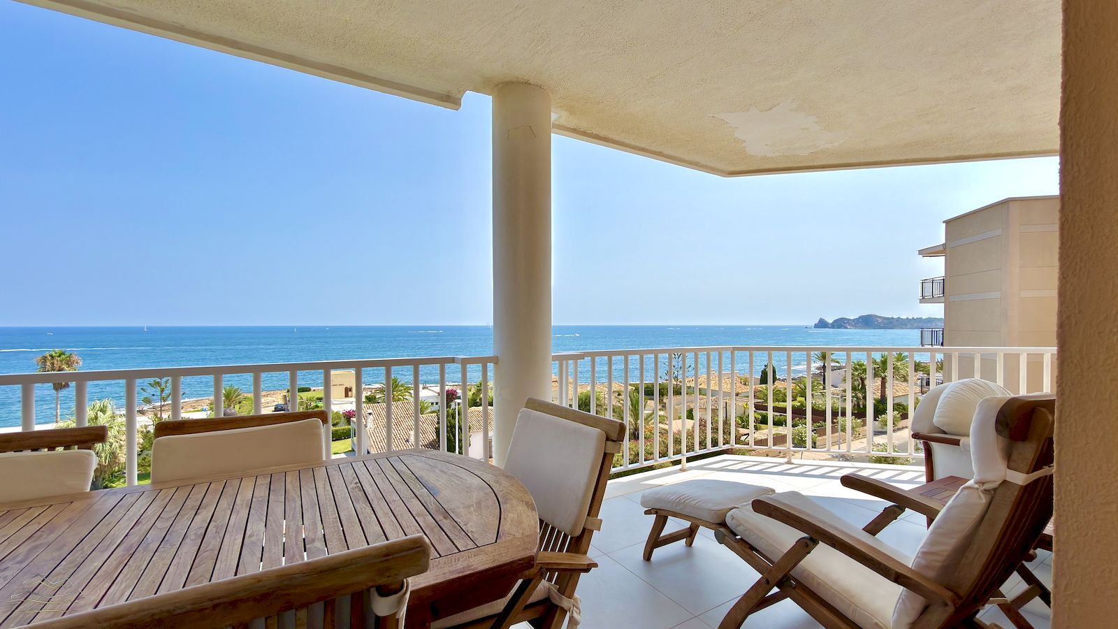 Luxuriöse Wohnung mit Meerblick, Wintervermietung in Jávea