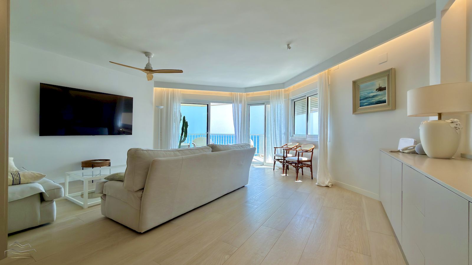 Luxuriöse Wohnung mit Meerblick, Wintervermietung in Jávea