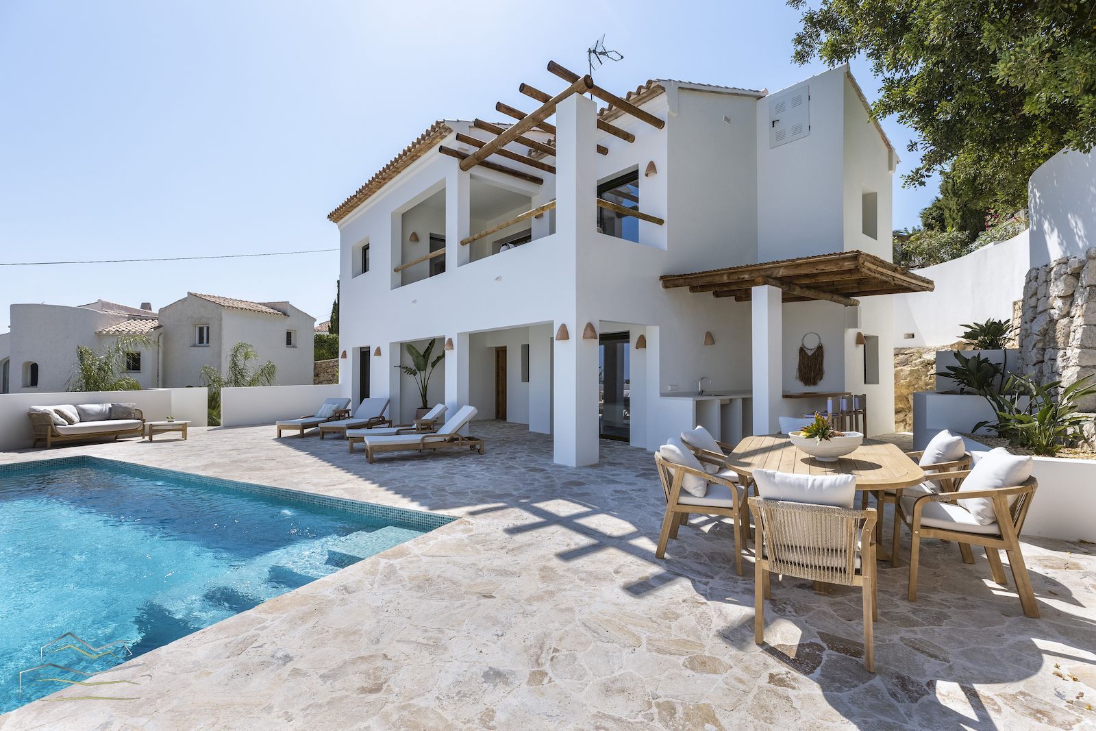 Villa zu verkaufen mit Meerblick in Adsubia Javea - Costa Blanca