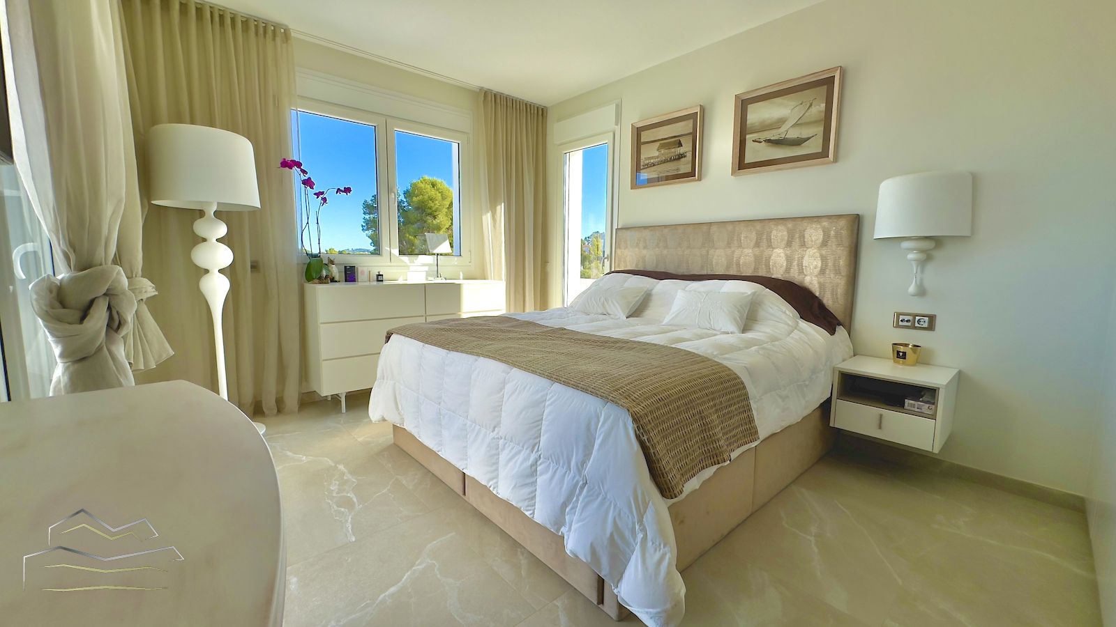 Villa zum Verkauf mit Meerblick in Pinosol - Javea
