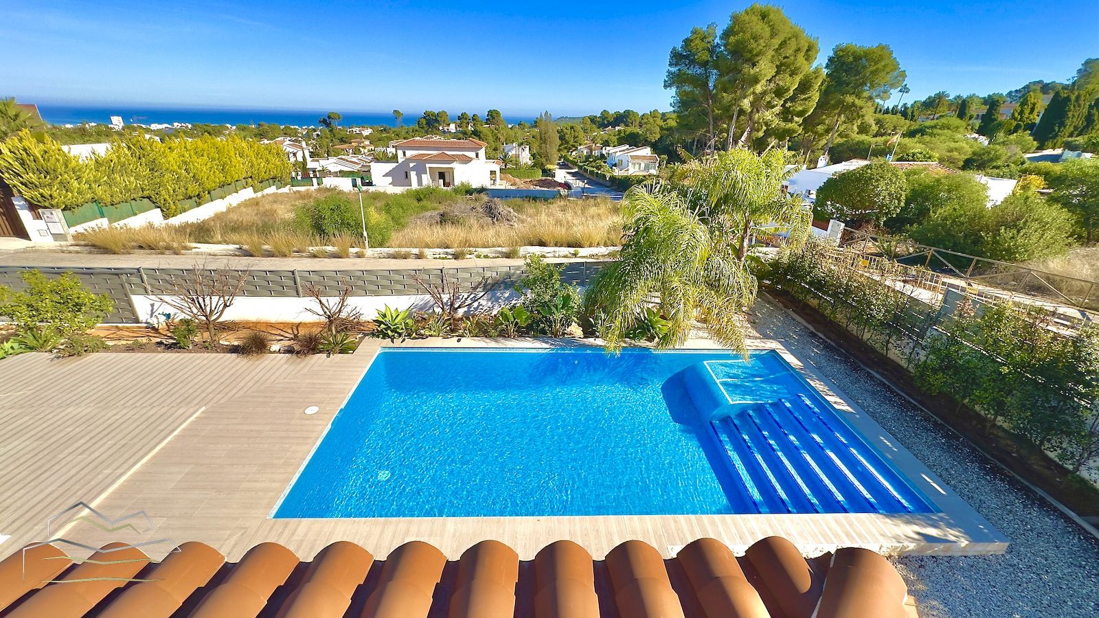 Villa zum Verkauf mit Meerblick in Pinosol - Javea