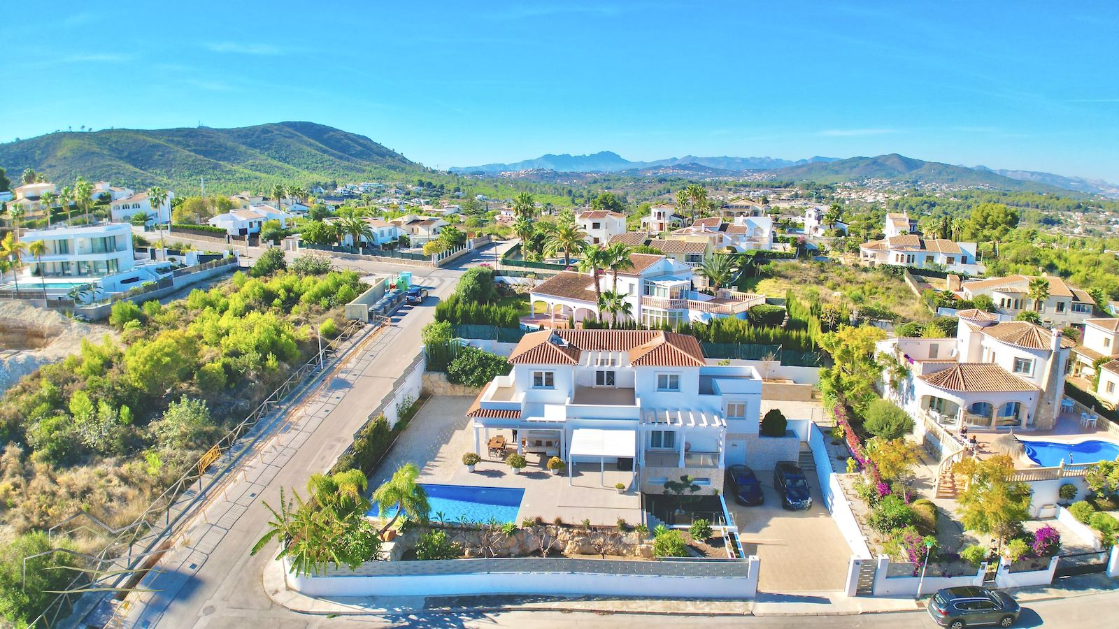 Villa zum Verkauf mit Meerblick in Pinosol - Javea