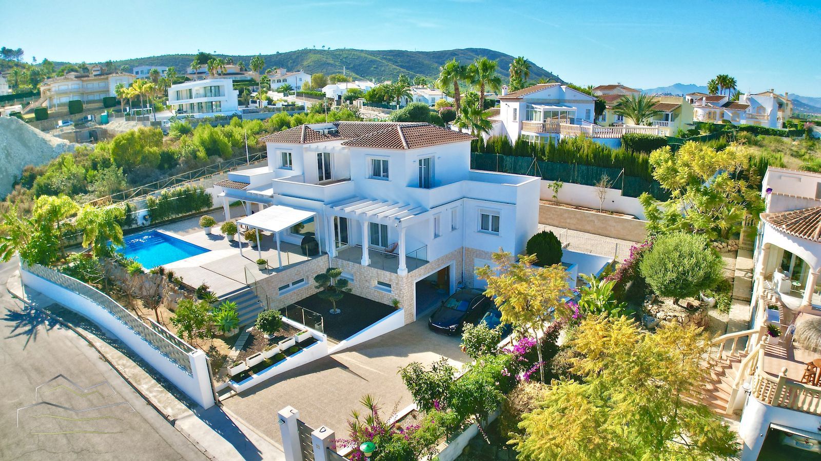 Villa zum Verkauf mit Meerblick in Pinosol - Javea
