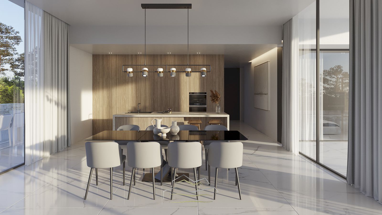 Moderne Villa zum Verkauf mit Meerblick in Javea - Costa Blanca