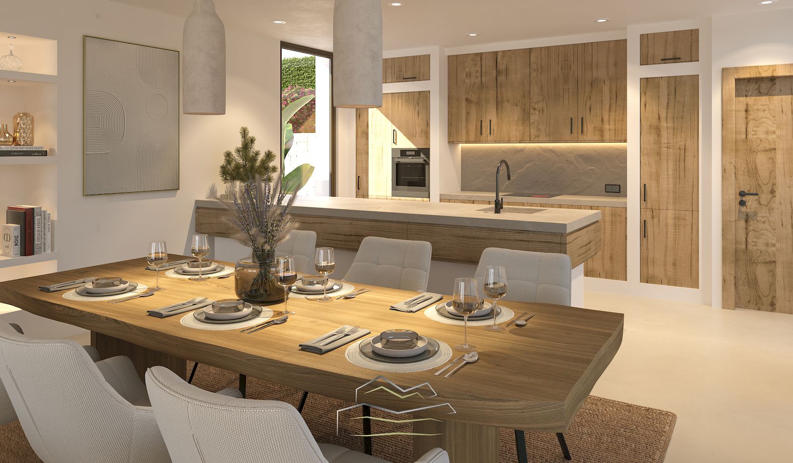 Villa im ibizenkischen Stil zum Verkauf in Javea