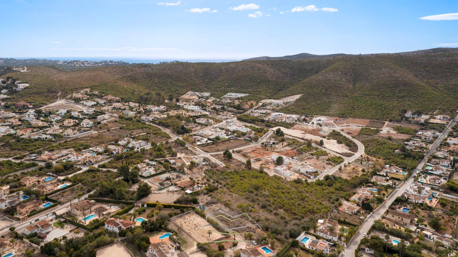 Villa im ibizenkischen Stil zum Verkauf in Javea