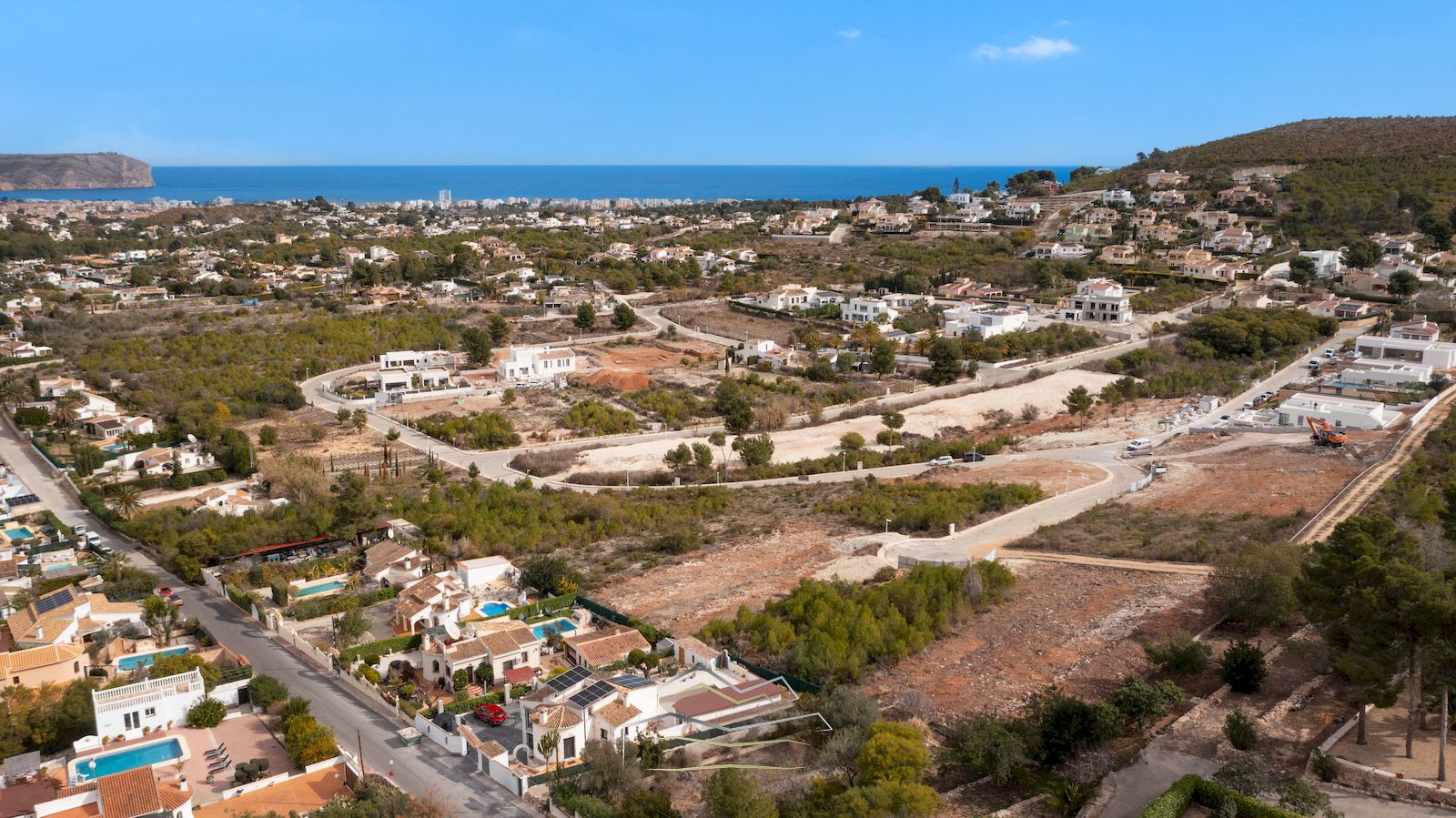 Villa im ibizenkischen Stil zum Verkauf in Javea