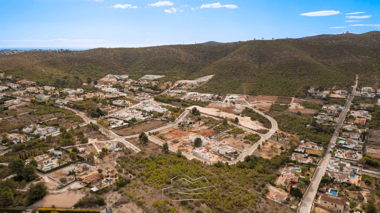 Villa im ibizenkischen Stil zum Verkauf in Javea