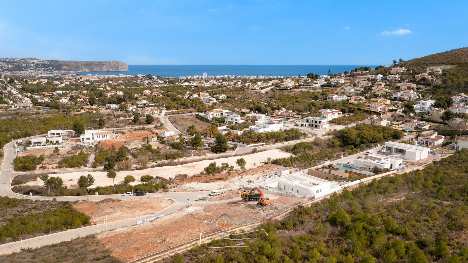 Villa im ibizenkischen Stil zum Verkauf in Javea