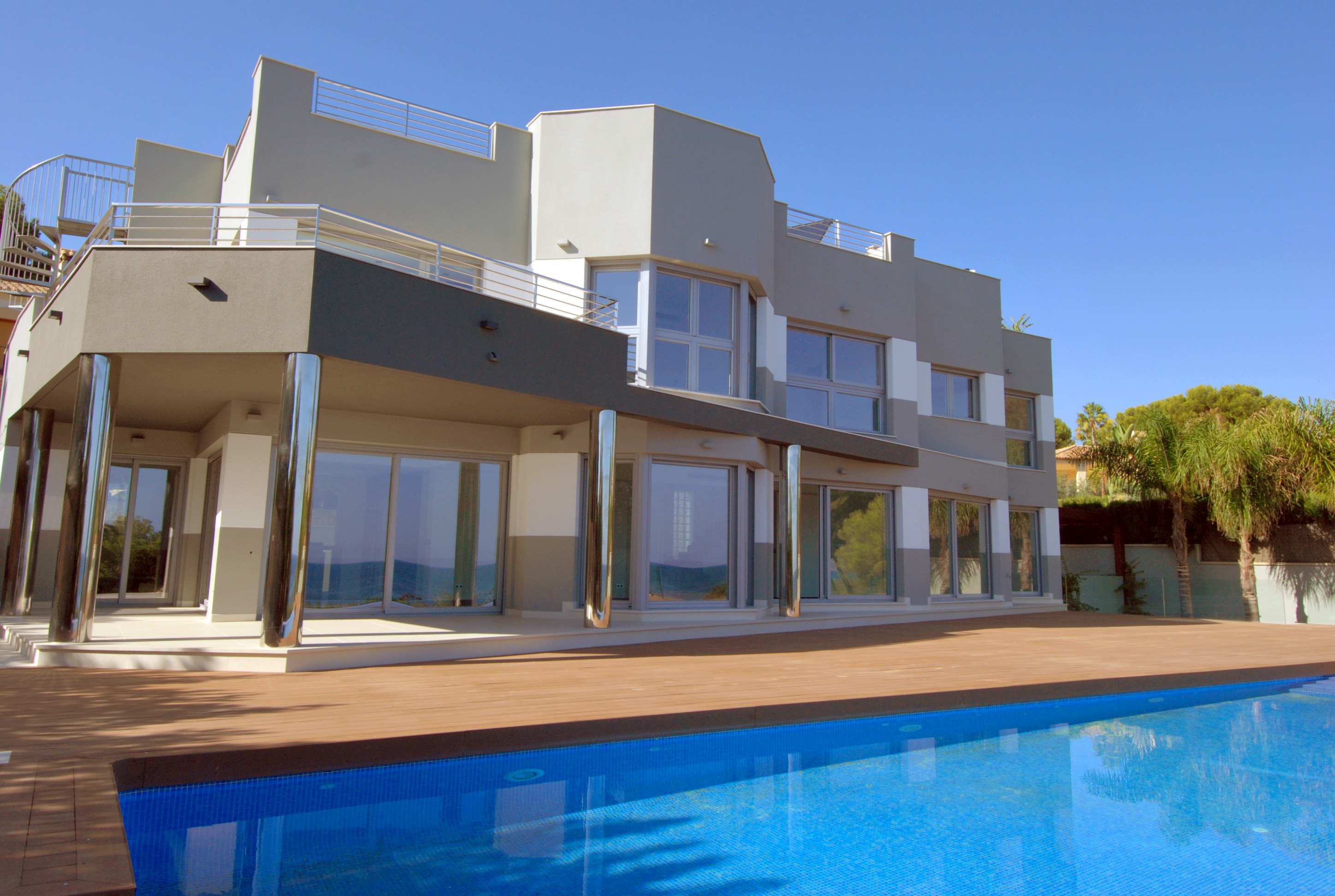 Fantastische Neubau Villa mit Blick auf das Meer - Costa Blanca