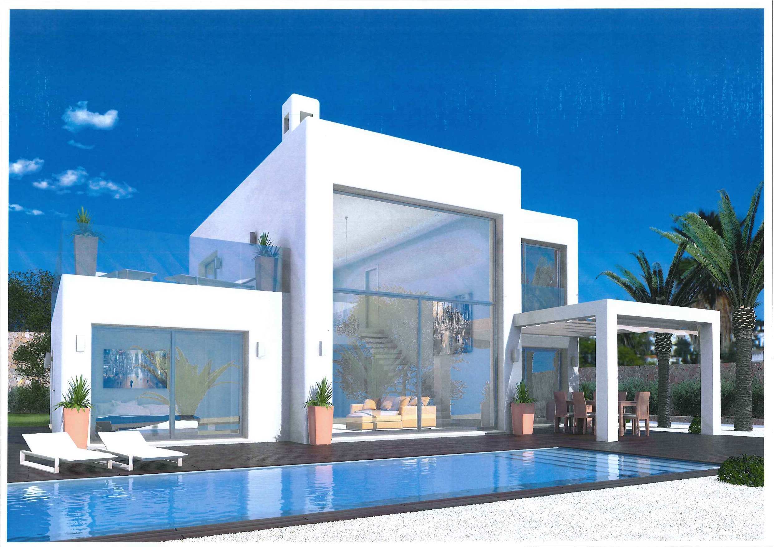 Neue Konstruktion Modern Style Villa zum Verkauf in Adsubia - Javea - Costa Blanca Nord