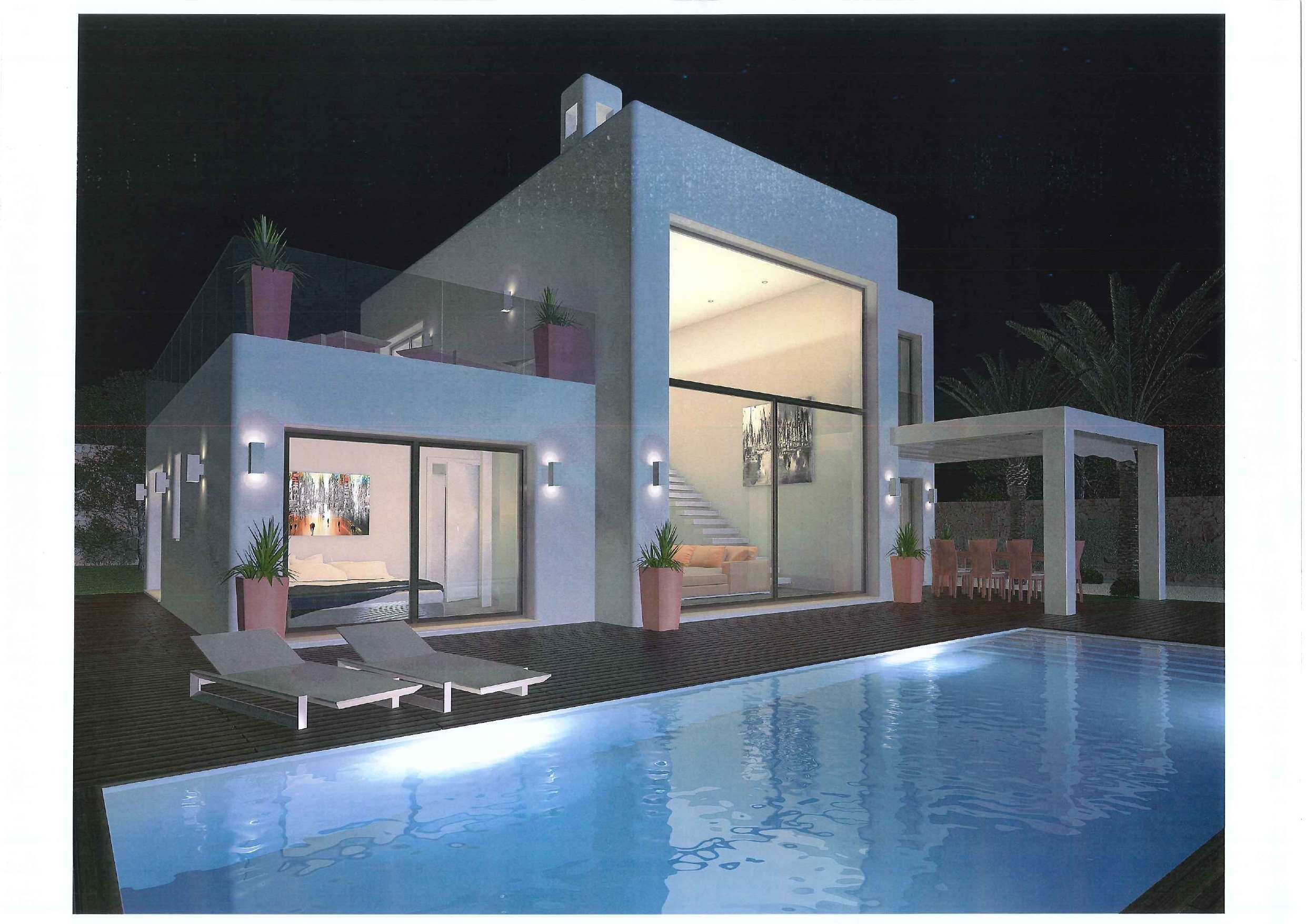 Neue Konstruktion Modern Style Villa zum Verkauf in Adsubia - Javea - Costa Blanca Nord