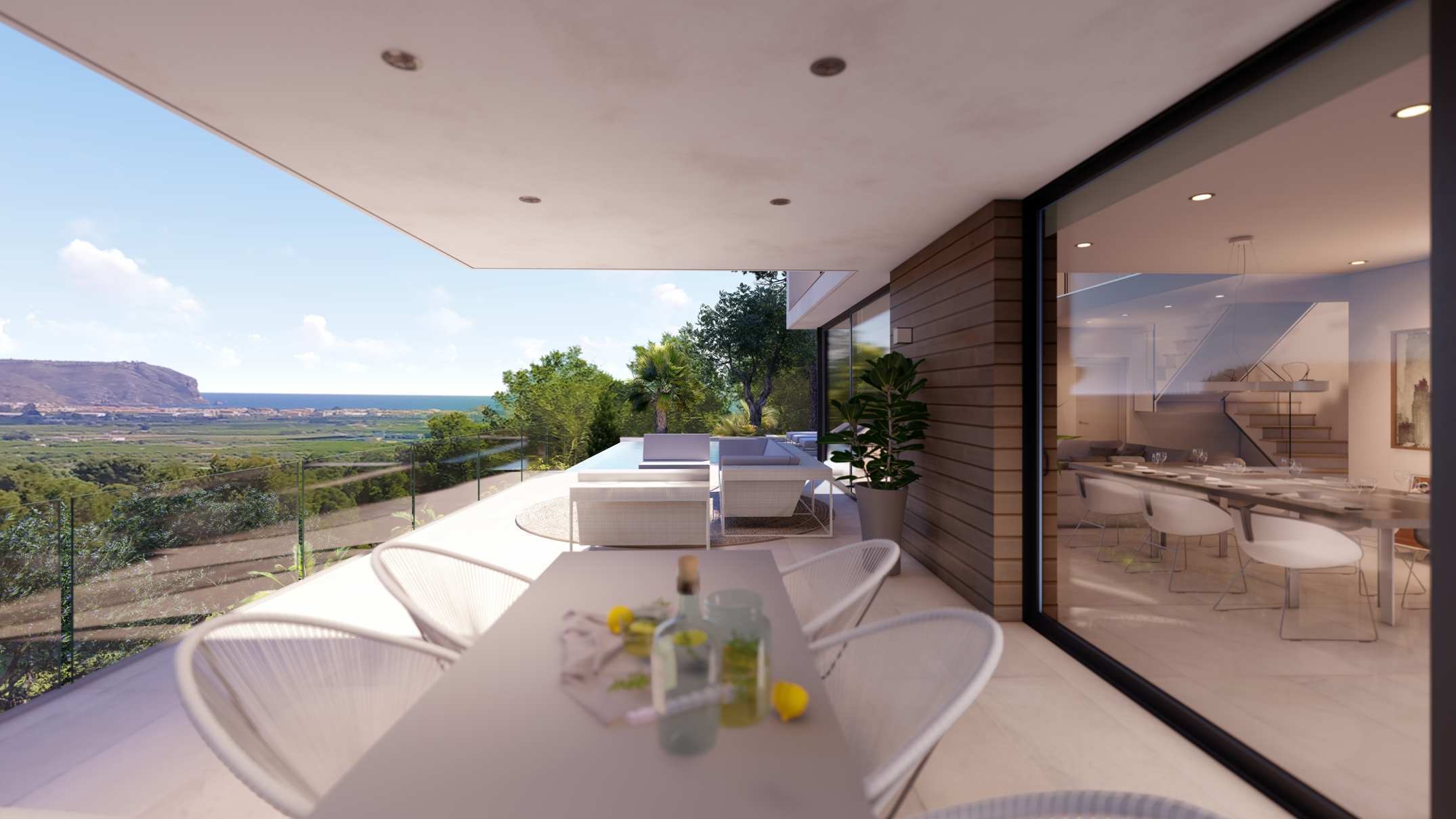Neubau Villa zu verkaufen in Piver - Javea - Costa Blanca