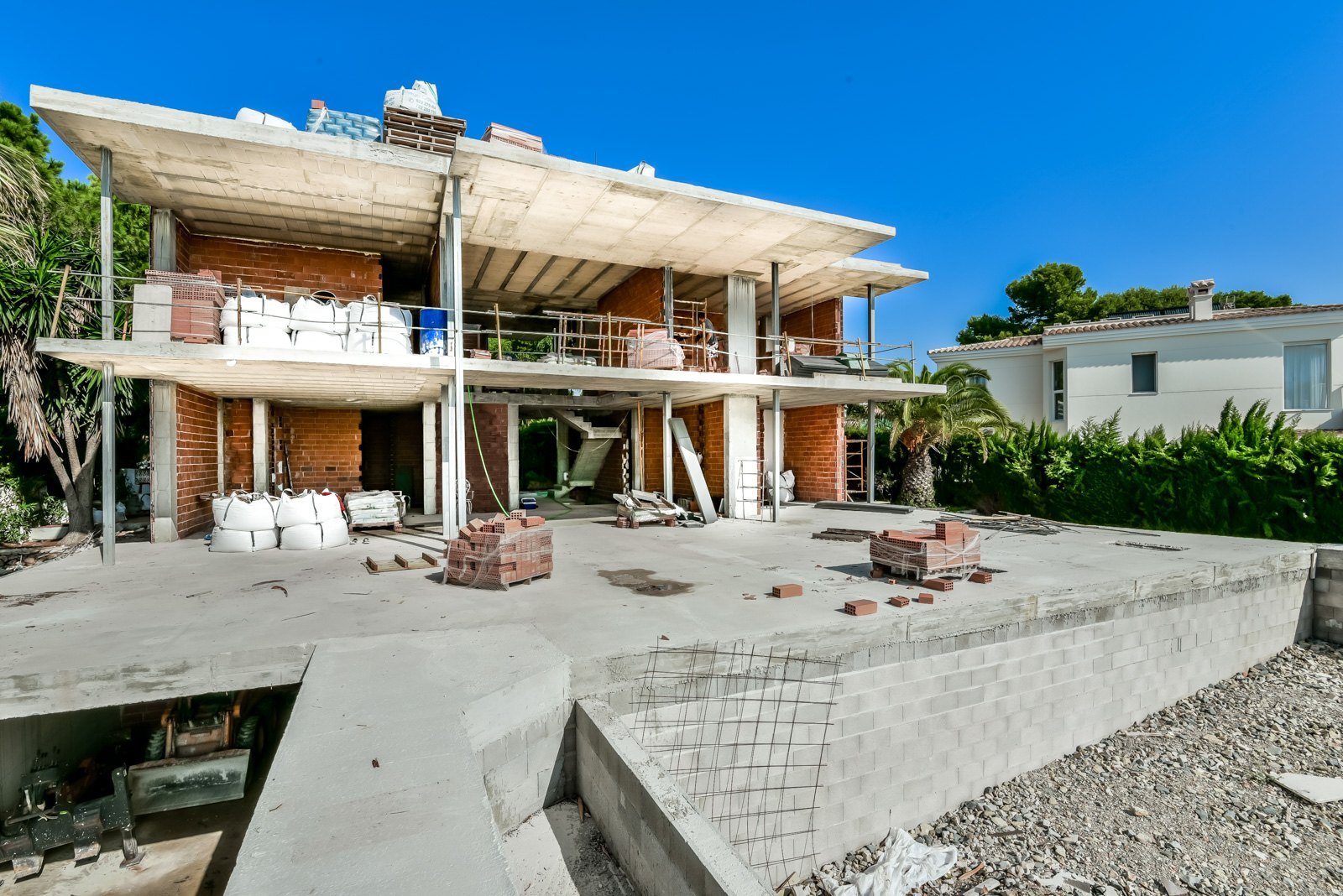 Modern Style Luxus Villa von Neubau zu verkaufen in Calpe - Costa Blanca
