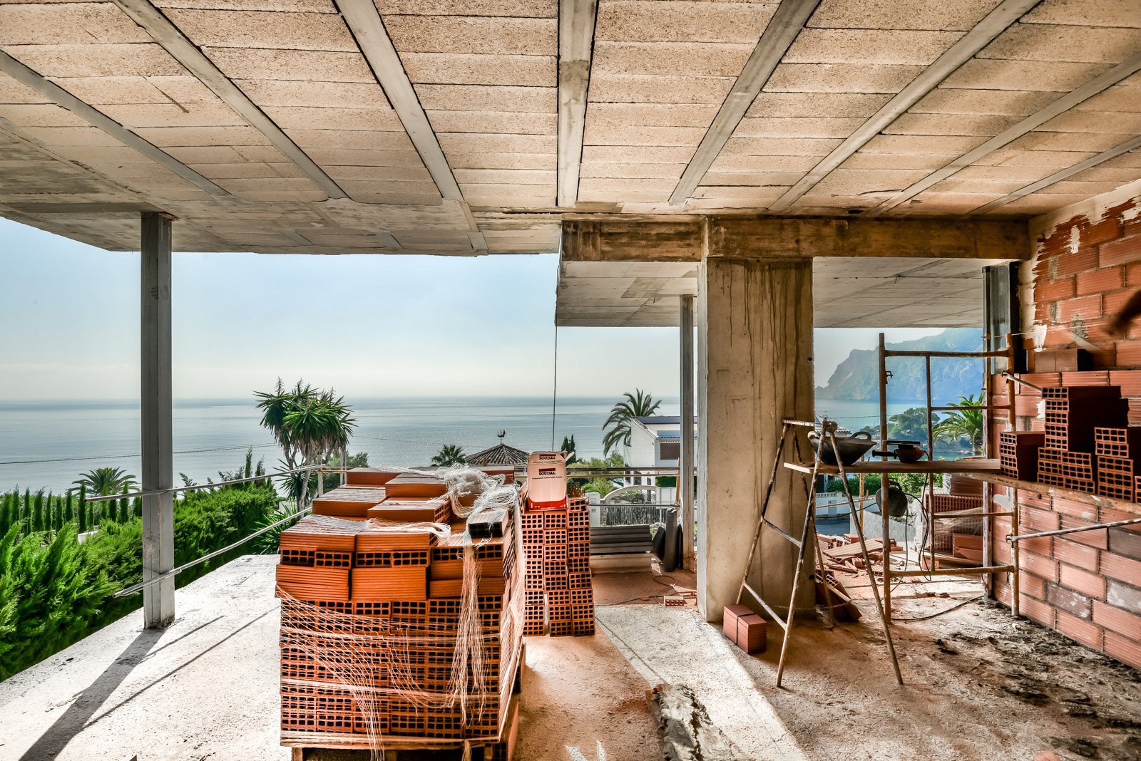 Modern Style Luxus Villa von Neubau zu verkaufen in Calpe - Costa Blanca