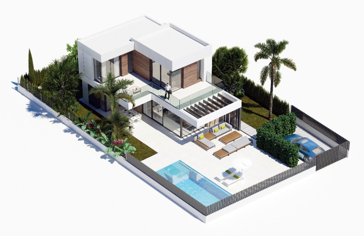 Neubau Villa zu verkaufen in Benidorm - Costa Blanca