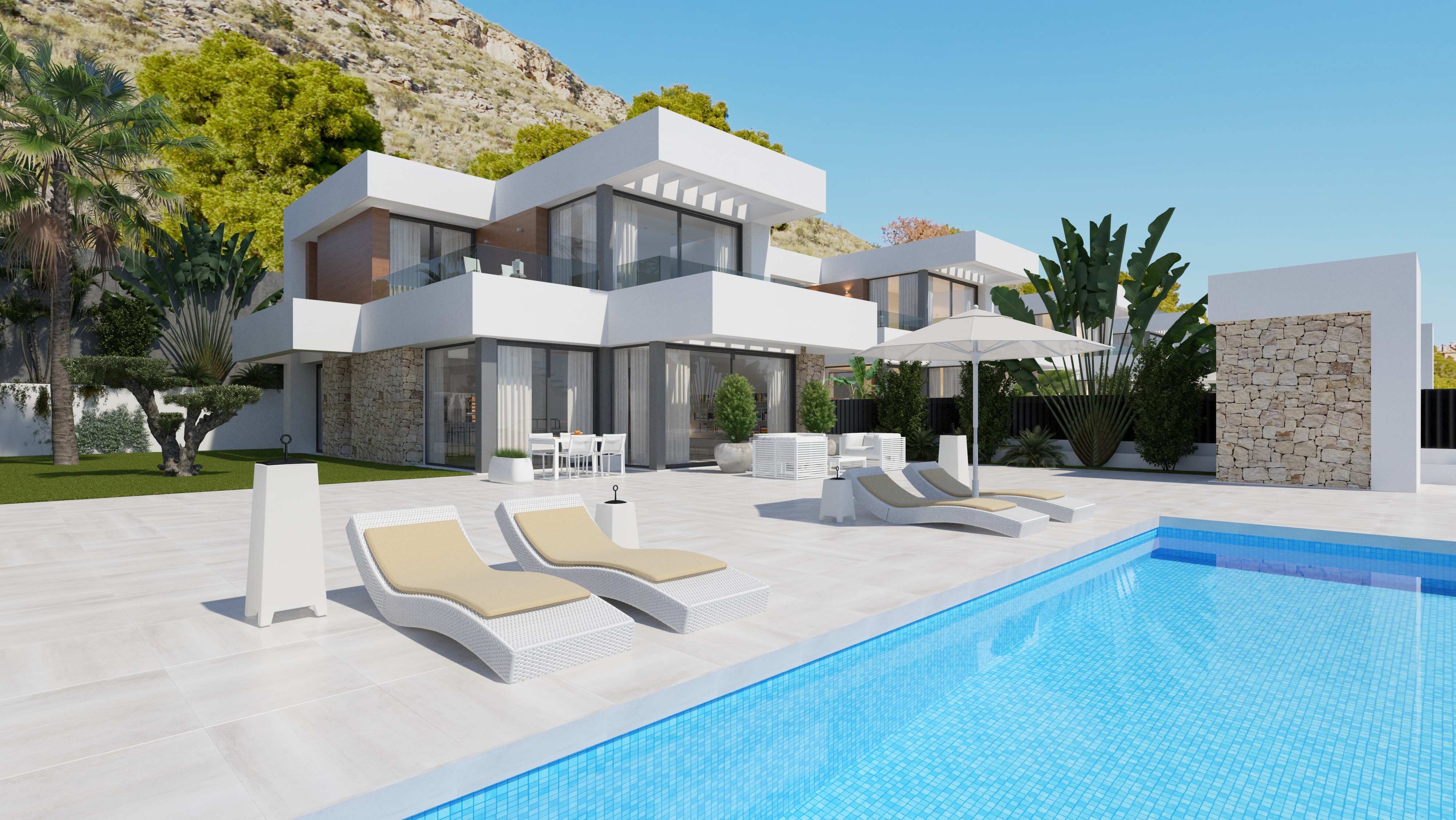 Moderne Luxus-Villa zum verkauf in Sierra Cortina - Benidorm