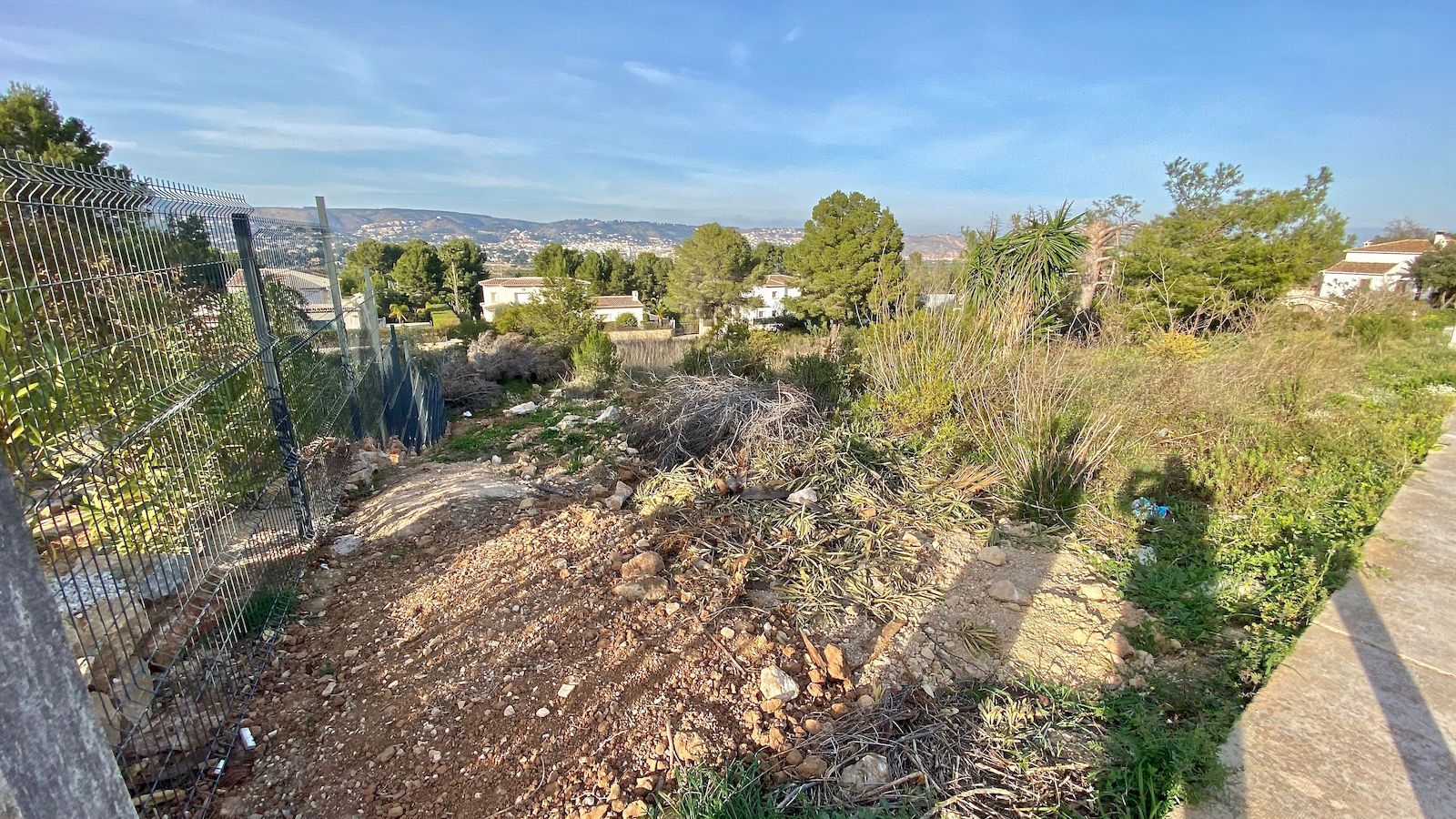 Grundstück zum Verkauf mit Meerblick in Piver Urbanisation - Javea - Costa Blanca