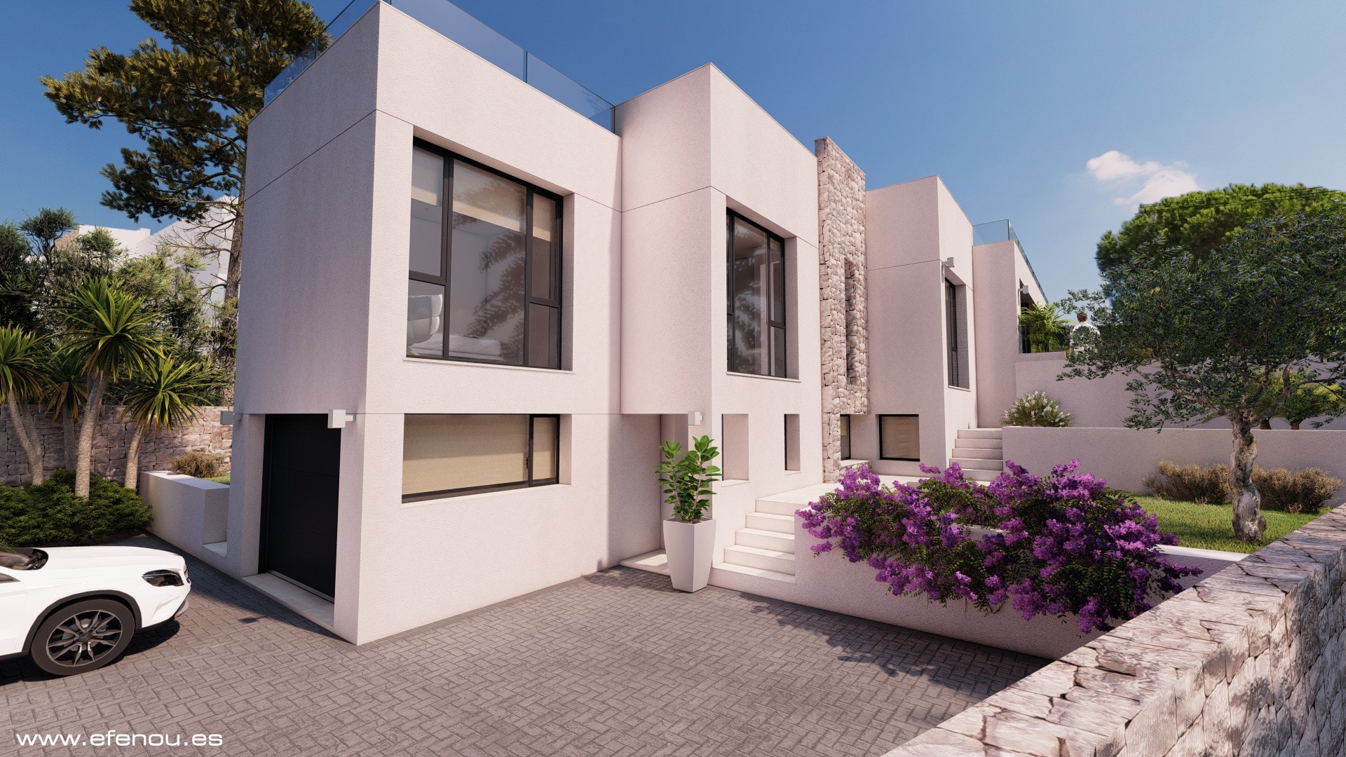 Moderne Luxus-Villa zum Verkauf in Calpe - Costa Blanca Norte
