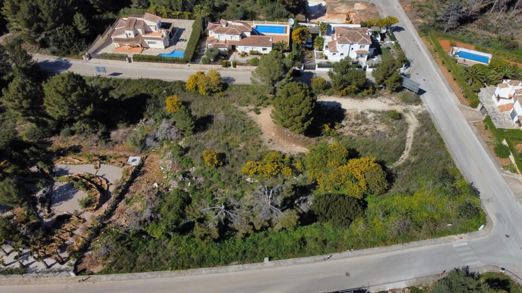 Grundstück zum Verkauf mit Meerblick in Piver Urbanisation - Javea - Costa Blanca