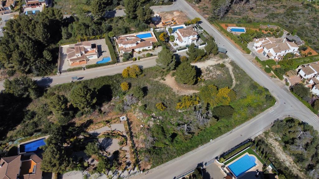 Grundstück zum Verkauf mit Meerblick in Piver Urbanisation - Javea - Costa Blanca