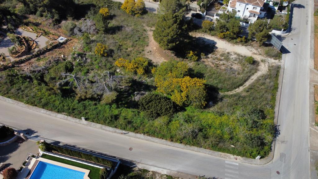 Grundstück zum Verkauf mit Meerblick in Piver Urbanisation - Javea - Costa Blanca
