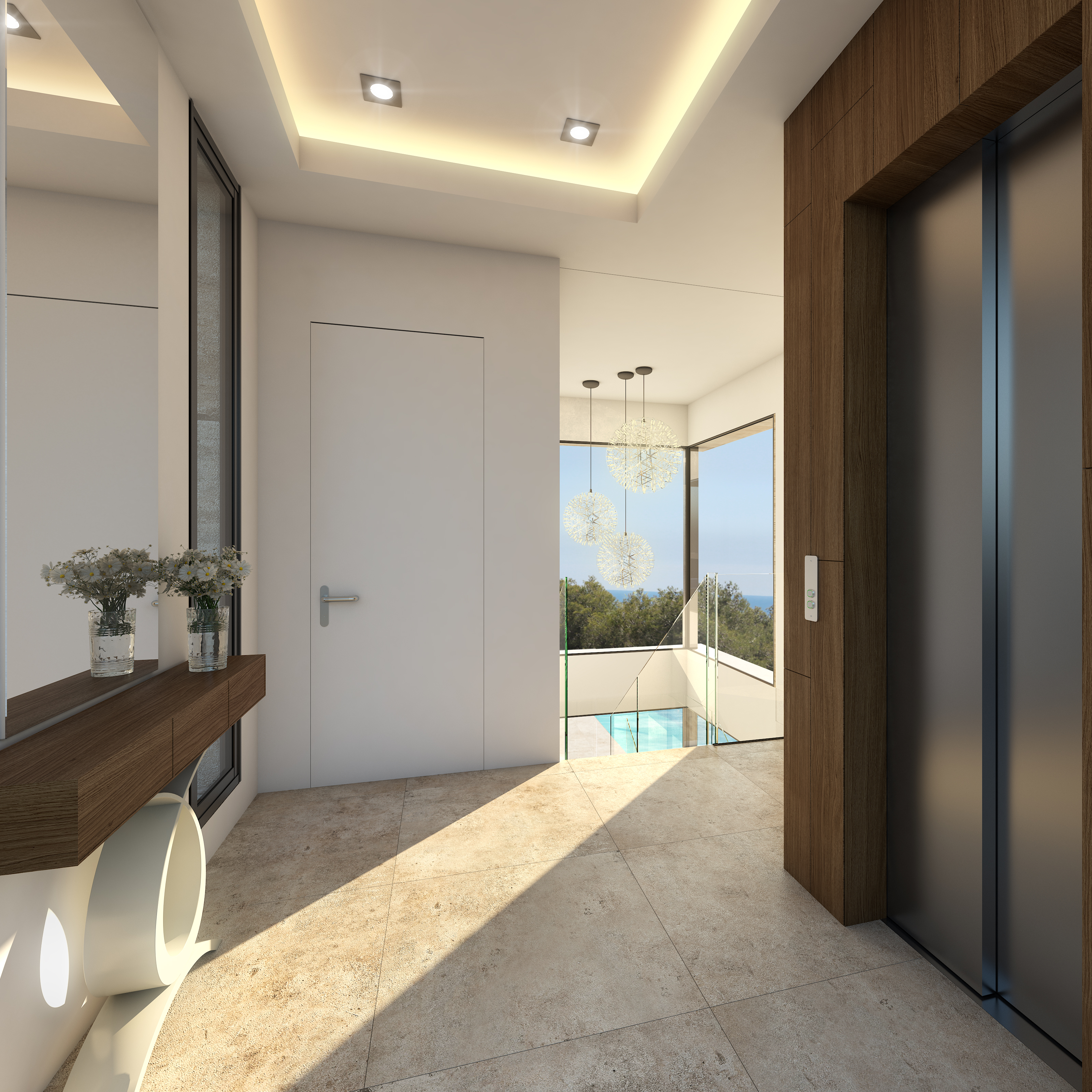 Moderne Villa mit Meerblick zum Verkauf in Pinosol - Javea