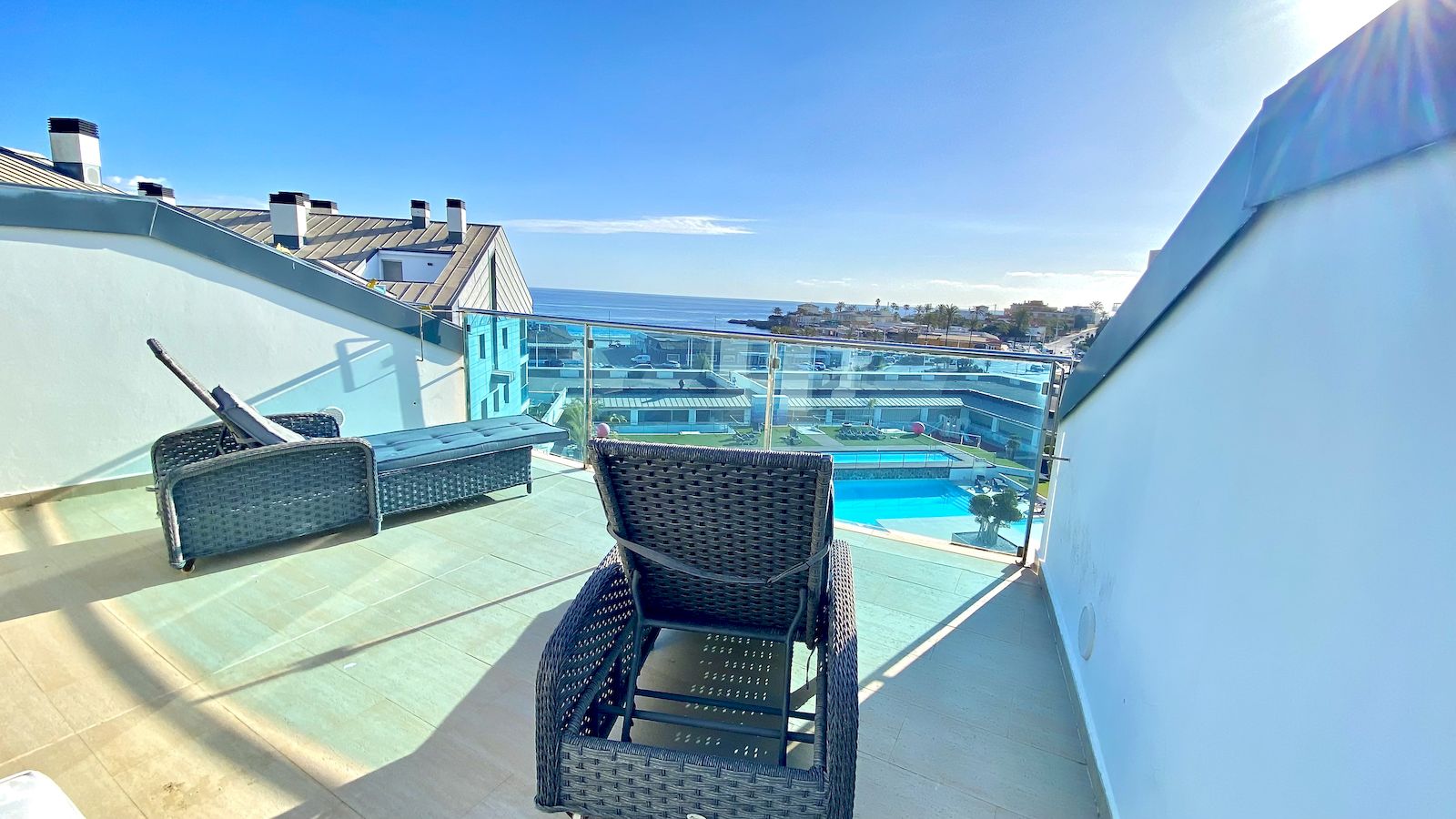 Duplex-Penthouse in erster Strandlinie - Javea